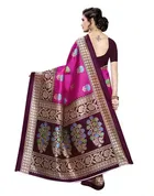 Mysore Silk Printed Saree for Women 