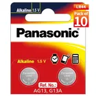 Panasonic LR44 Alkaline Coin Battery - 