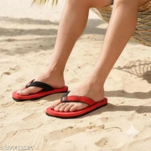 Sparx Flip-flops (Red, 11) Pack of 2
