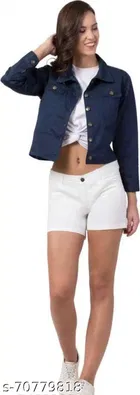 Full Sleeves Denim Jacket for Women 