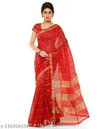 Kota Doria Cotton Saree for Women 