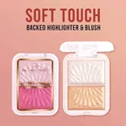 Shryoan Soft Touch Baked Highlighter & Blusher Palette 