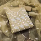 Unstitched  Embroidered Dress Material for Women & Girls 