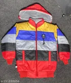 Polyester Jacket for Boys (Multicolor, 0-2 Months)