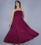 Poly Crepe Dress for Women 