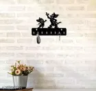 KC Art TOM & Jerry wooden Keyholder- 8 Hooks, Pack of 4