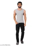 Combed Cotton Gym Vest for Men 