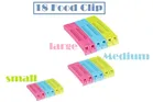 Plastic Food Bags Airtight Vaccum Sealer Clips (Multicolor, Set of 18)