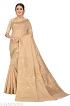 Chanderi Cotton Zari Woven Saree for Women 