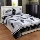 Printed Double Bedsheet with 2 Pillow Covers 