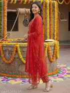 Solid Acrylic Kurta Set for Women 