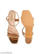 Embellished Block Heels for Kids 