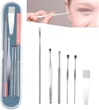 Stainless Steel 4 Pcs Acne Blackhead Remover 