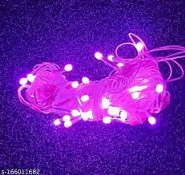 LED String Lights (Pink, 15 m)