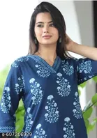 Viscose Rayon Kurta Set for Women 