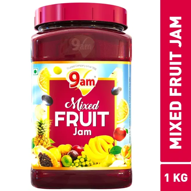 9 Am Mixed Fruit Jam 1 Kg