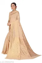 Chanderi Cotton Zari Woven Saree for Women 