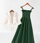 Poly Crepe Dress for Women 