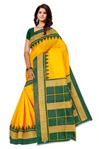 Silk Kalamkari Saree for Women 