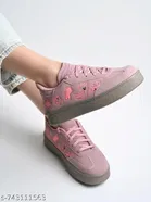 Shoetopia Girls Sneakers Peach 