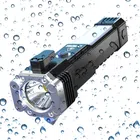Rechargeable Torch Light (Black, 3 W)