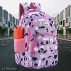 Polyester Backpack Bag, Purple