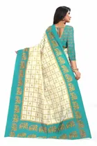 SVB साड़ी मैसुर सिल्क साड़ी विद ब्लाउज पीस 