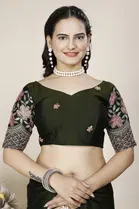 Chiffon Woven Design Saree for Women 