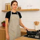 Krishna E Marble Printed Apron 68x58cms 