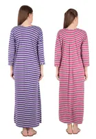 Woolen Hosiery Nighty for Women 