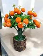 Plastic Artificial Flower With Pot,Multicolour
