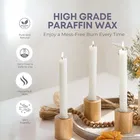 Unscented Pure Wax Stick Candle Pack of 20 
