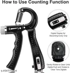 Smart Counter Adjustable Hand Grip with Foam Skipping Rope 