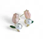 Brass Studs Earrings for Women 