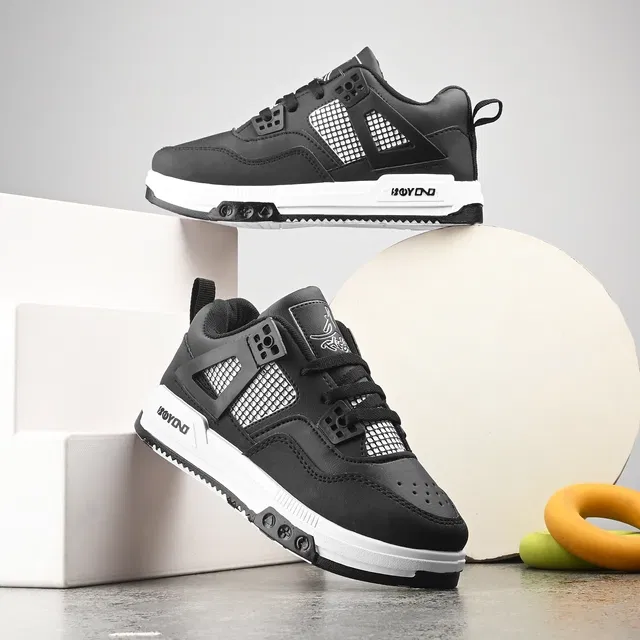 Casual Shoes for Kids (Black, 11c)