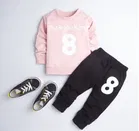 Hosiery Printed Clothing Set for Kids 