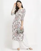 Cotton Printed Kurti for Women 
