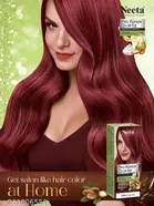 Neeta Professional Fashion Permanent Hair Color (Burgundy, 100 g)