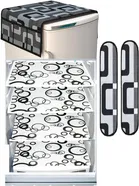 Knit 7 Pcs Fridge Cover Set 