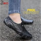 Loafers for Men (Black, 9)