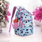 Polyester Backpack Bag, Blue