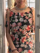 Side Cut Georgette Kurti for Women 