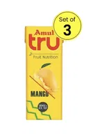 Amul Tru Mango Juice 3X180 ml 