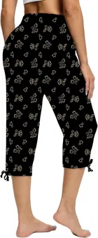 Cotton Printed Capri for Women 
