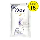 Dove Daily Shine Shampoo 16X6 ml (Set Of 16)