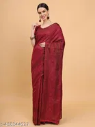 Banarasi Silk Zari Woven Saree for Women 