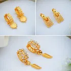 Gold-Plated Earrings/Studs/Bali Combo For Women'S/Girls