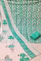 Cotton Printed Unstitched Dress Material for Women 