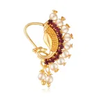 Designer Gold Plated Nosepin for Women 