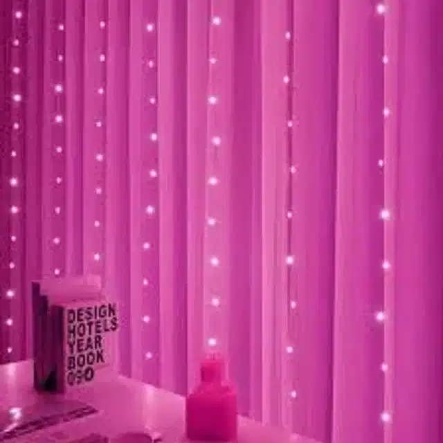 LED String Lights (Pink, 15 m)